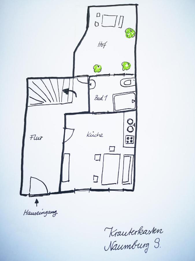 Haus Krauterkasten Naumburg  Esterno foto